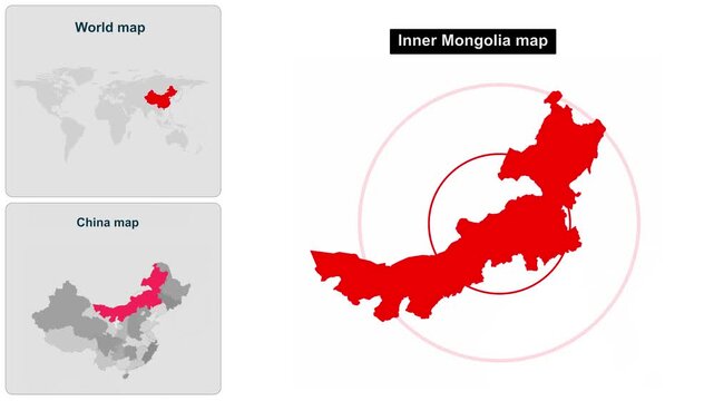 China_Inner_Mongolia_location_in_circular_map Video Footage Animated Motion for professional design projects presentations digital media and commercia