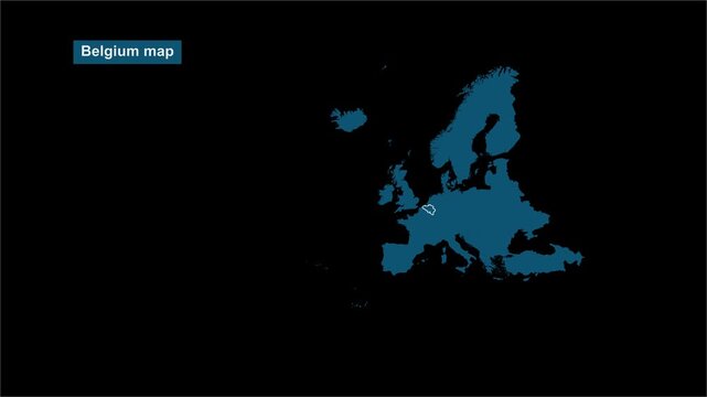 Europe_Belarus_regional_map_highlight 3 Video Footage Animated Motion for professional design projects presentations digital media and commercial visu