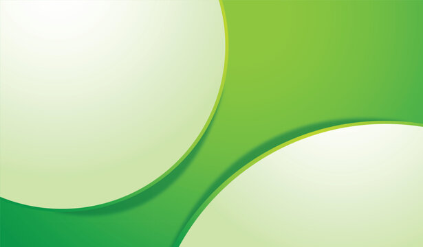 gradient green and modern abstract background template design