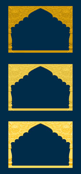 Golden Arches | Jharokha | Frame