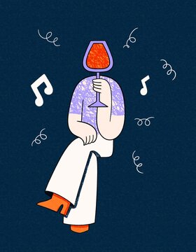 Wine drinker.