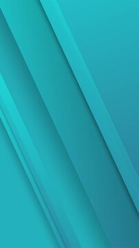 Elegant light blue gradient endless looped background. Diagonal blue stripes animation. 3d background.