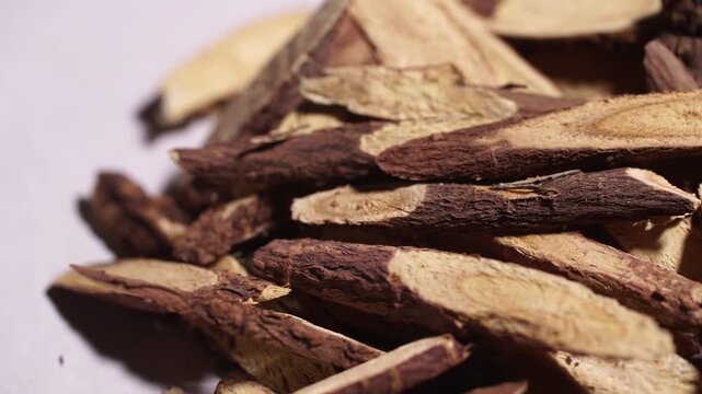 Licorice Root Glycyrrhiza Korean Herbal Medicine Traditional Medicine Ingredient Korea 감초 한약재 한약재료 약초 한방 한의학 전통의학 한국