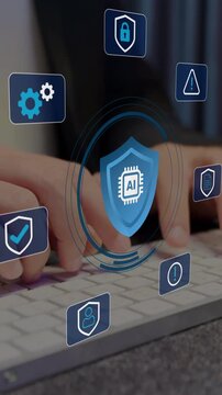 Risk Management Cybersecurity Technology.
Enterprise AI Security Protection. Artificial intelligence governance compliance monitoring