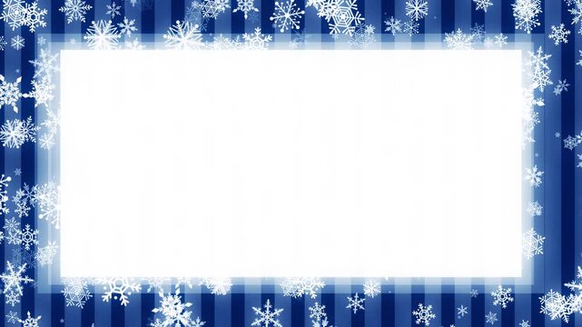 Looping snowflake background footage