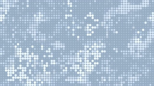 Light greyish blue background with soft dots pattern and subtle abstract texture for minimal backdrop animated seamless loop