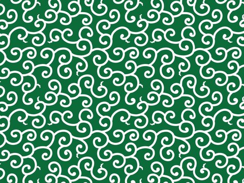 green binary code