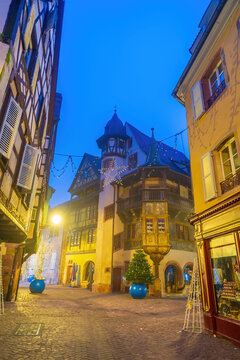 Colmar christmas decoration in France
