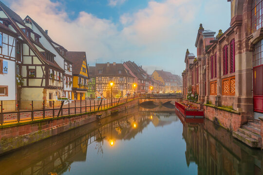 Colmar christmas decoration in France