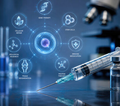 Regenerative Medicine and Advanced Biotherapy Research with Stem Cells and Gene Therapy