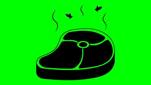 smelly illustration video animation dirty disgust food silhouette stinky logo bad icon odor stink stench woman rotten adult smell outline unpleasant pile nose for green screen footage