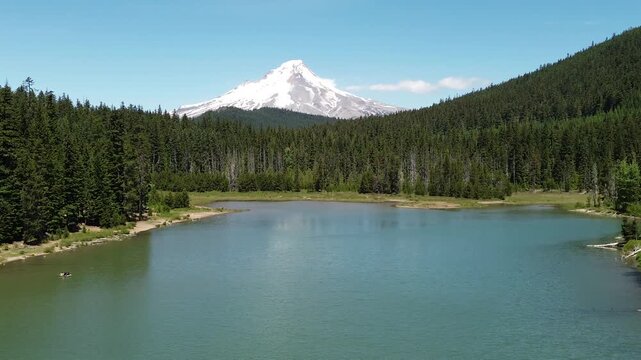 Idyllic Frog Lake, Oregon