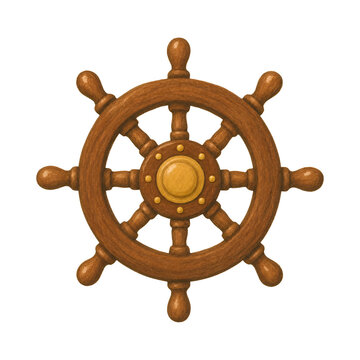 ship steering wheel