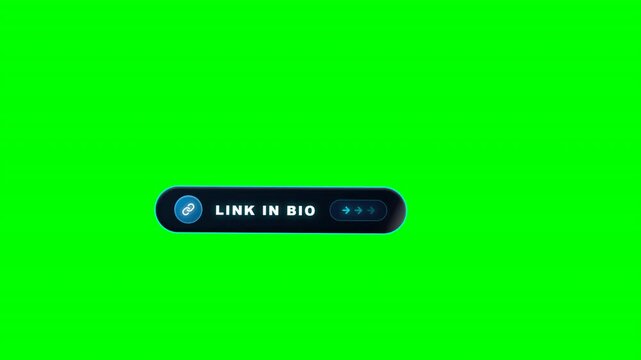 Cyan Link In Bio Swipe Up Indicator Animation