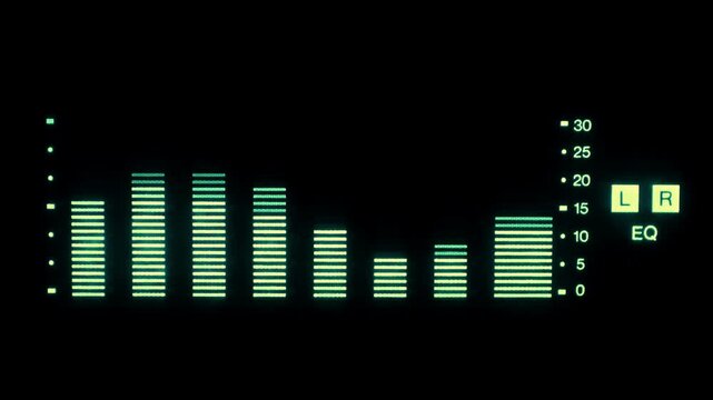 Various graphic equalizers for soundbars