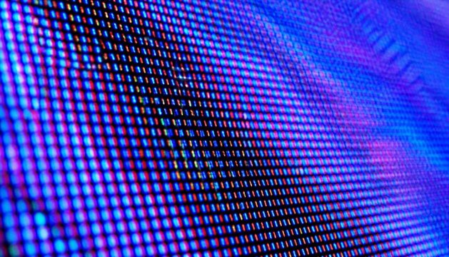 LED screen texture abstract background close up	