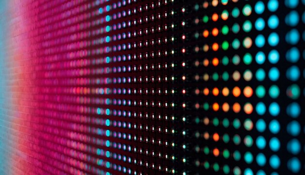 LED screen texture abstract background close up	