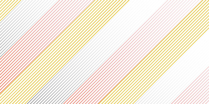 Abstract slash thin diagonal fabric parallel on clean white background. 3D stripe diagonal line textile background