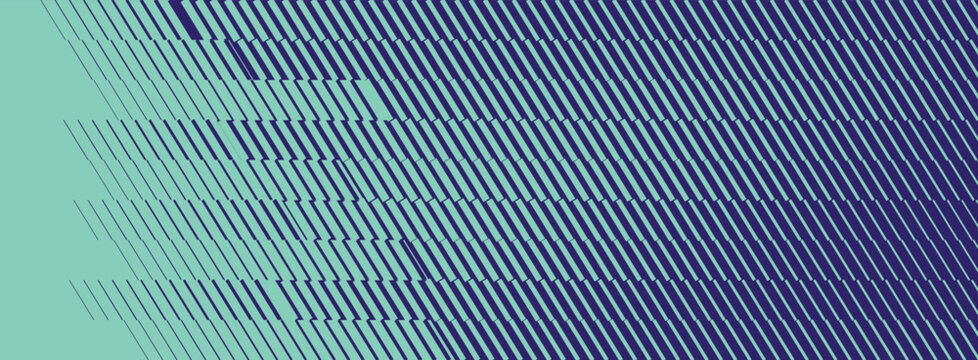 Modern diagonal line pattern background, teal to blue gradient vector, abstract geometric texture for corporate presentations and tech banners