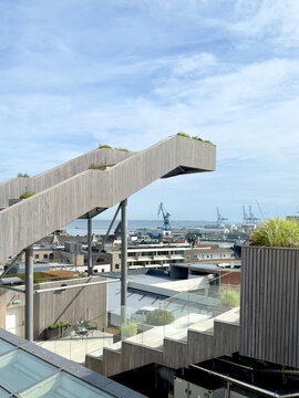 Modern Elevated Viewing Platform