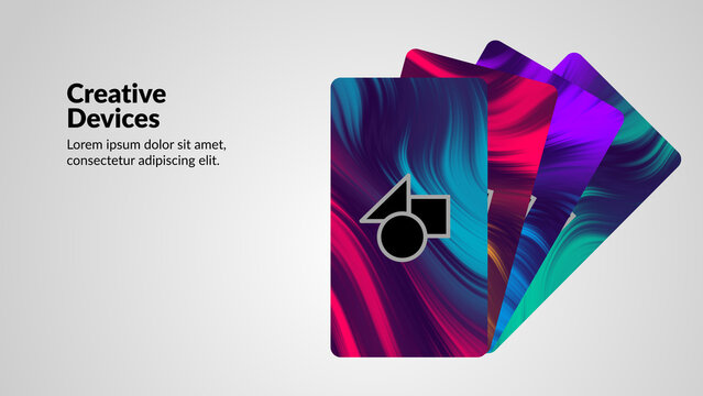Creative Devices Website 6 &ndash; Animated Website Mockups, Responsive Web Design Presentations, Creative Screen Displays and Modern Digital Motion Graphics for Professional Video Editing