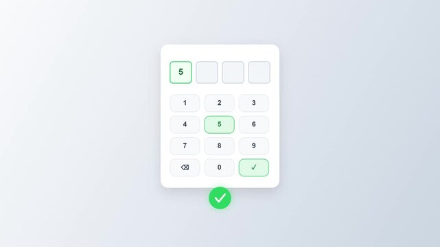 Sleek and intuitive digital calculator interface for seamless financial computations and data entry, featuring a user-friendly layout and confirmation