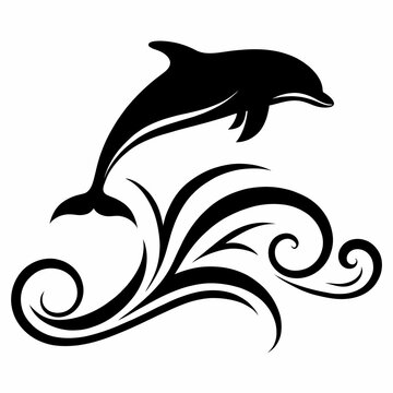 Dolphin Silhouette