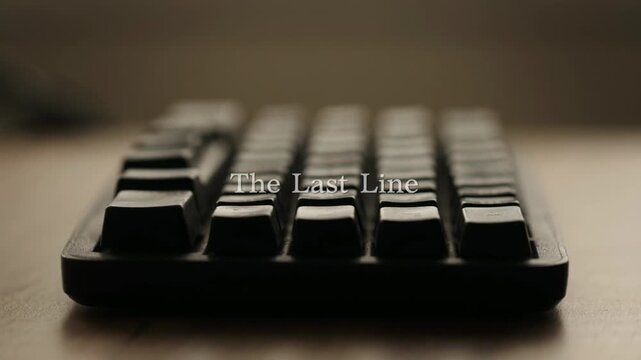 Close-up of Mechanical Keyboard Keys on Desk, Technology and Gaming Input Device for Content Creation