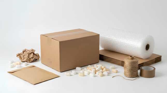Professional shipping supplies and cardboard boxes for e-commerce