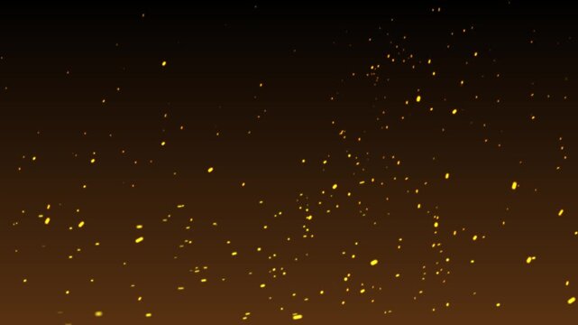 Sparks animation floats energetic glowing embers across a dark gradient plane. Thermal visual plasma data guides active sparks. Production suites use active sparks.