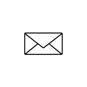 e mail icon with transparent background PNG and JPEG image