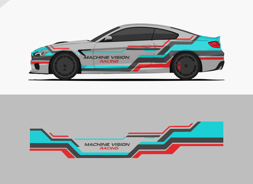 Sports Car Racing Livery Decal Design