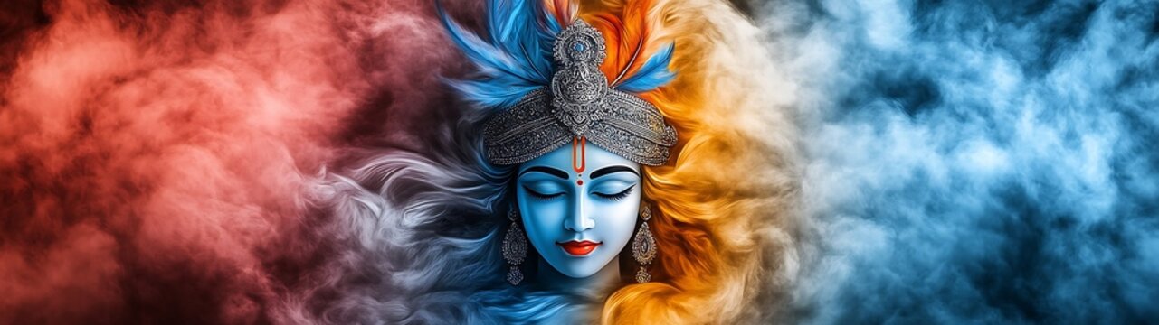 Divine Representation of Art and Colorful Spirituality