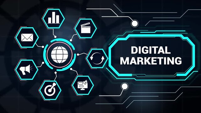 Digital marketing drives online brand promotion, customer engagement and business growth through targeted campaigns