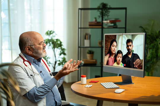 Experienced Indian Doctor Providing Online Pediatric Consultation for Infant