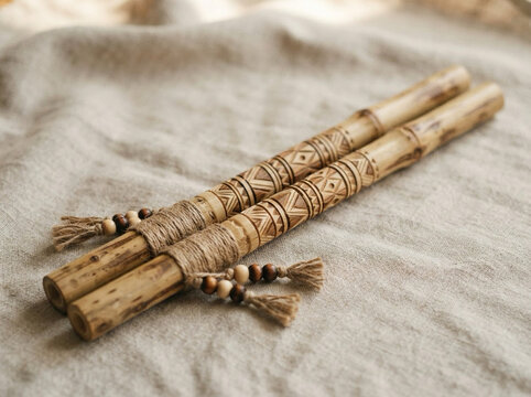 Dandiya Festival, Traditional Indian Dance Sticks