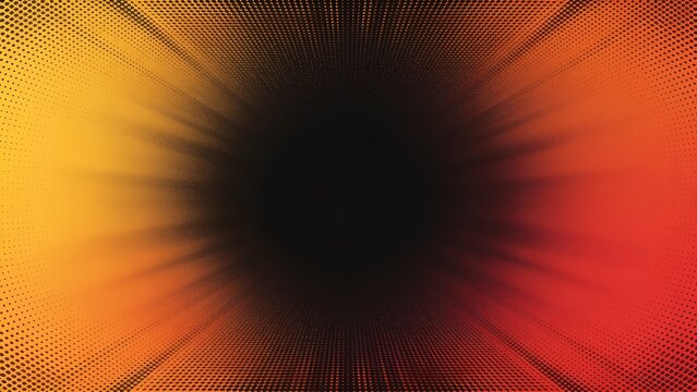 Vibrant abstract radial explosion with gradient glow and cosmic energy burst