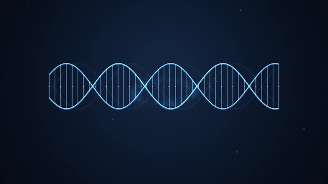 Golden particles trace wave patterns across a dark blue background. waves waveforms oscillation glowing luminescence