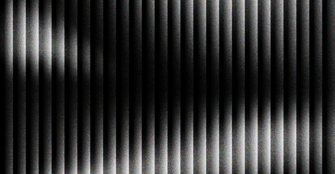 Abstract Black and White Vertical Gradient Striped Background