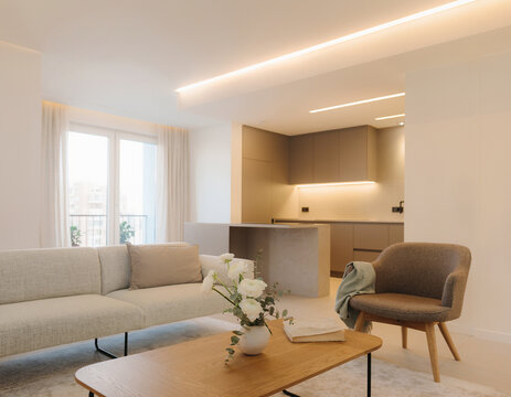 interior, room, sofa, home