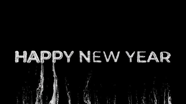 Cheers to 2027 and Happy New Year Silver Message