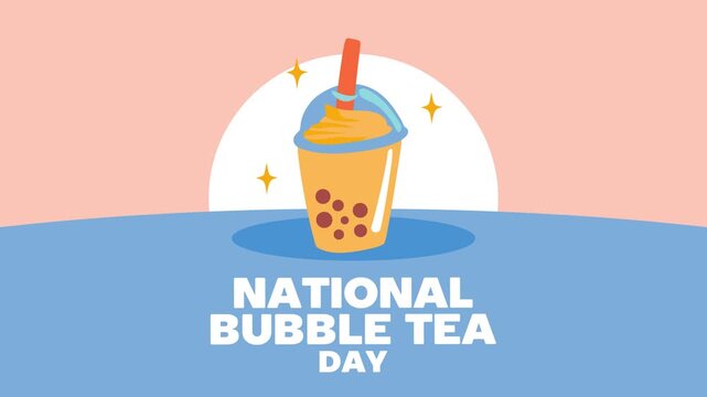 National Bubble Tea Day for bubble tea lovers