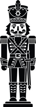 Traditional Christmas nutcracker soldier