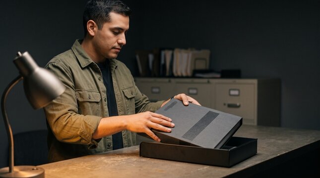 Completed redacted case packet enters records workflow