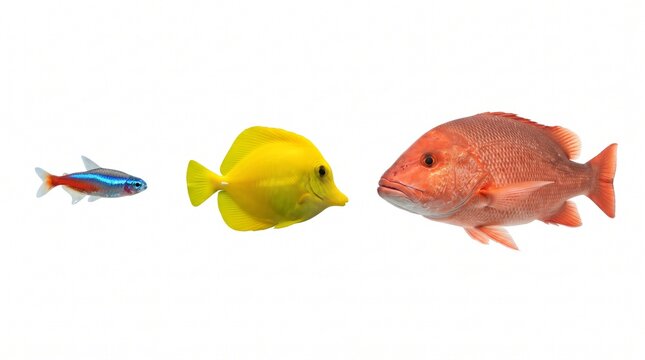 From Small to Large: A Spectrum of Aquatic Life