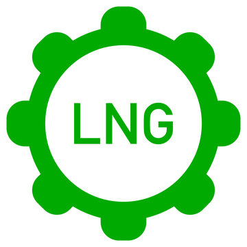 LNG und Zahnrad