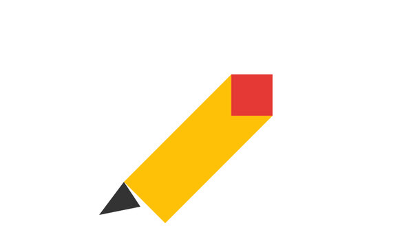 Pencil education icon