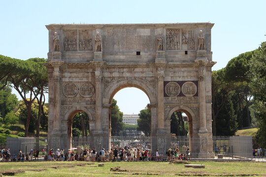 arch of constantine in rome