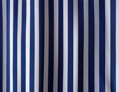 navy blue and white vertical striped fabric texture close up textile pattern