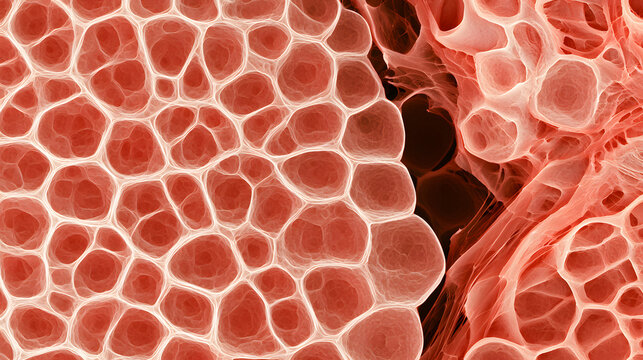 Viewing cellular structure and organic tissue at a microscopic level